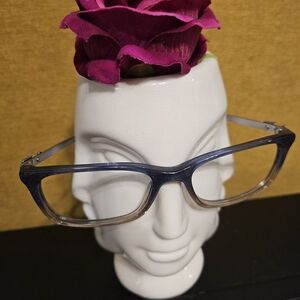 Coach Women's Glasses in Blue and Gray